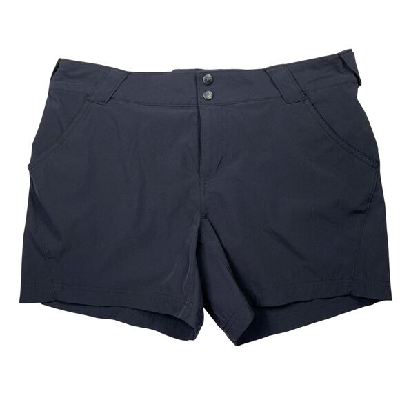 Columbia PFG Shorts Womens 12 x 5" Inseam Black Coral Point III UPF 50 Fishing - Picture 1 of 8